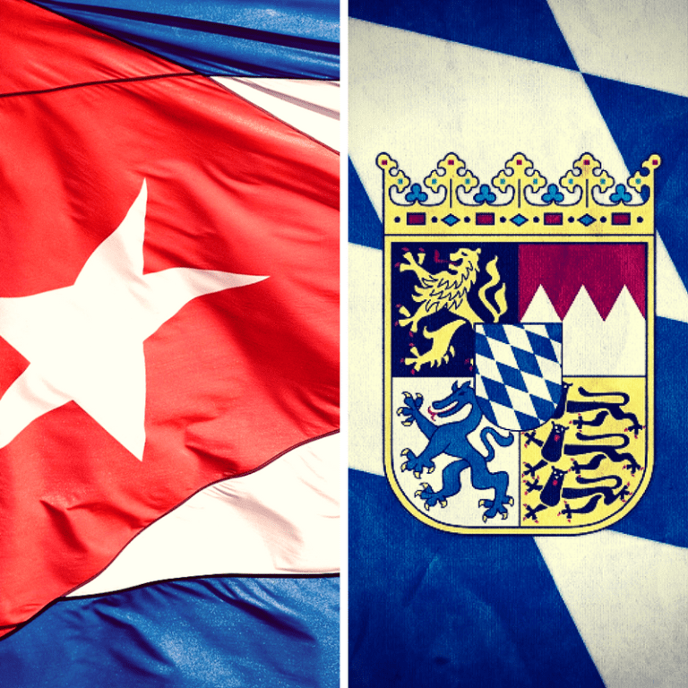 Kuba und Bayern / Flaggen